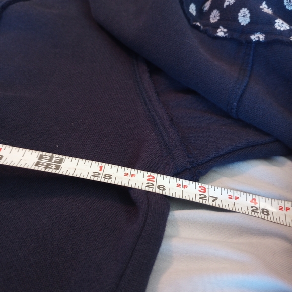 Free People Oversized Slouchy Heritage Track Jacket Floral Pattern Contrast Line - Picture 5 of 7